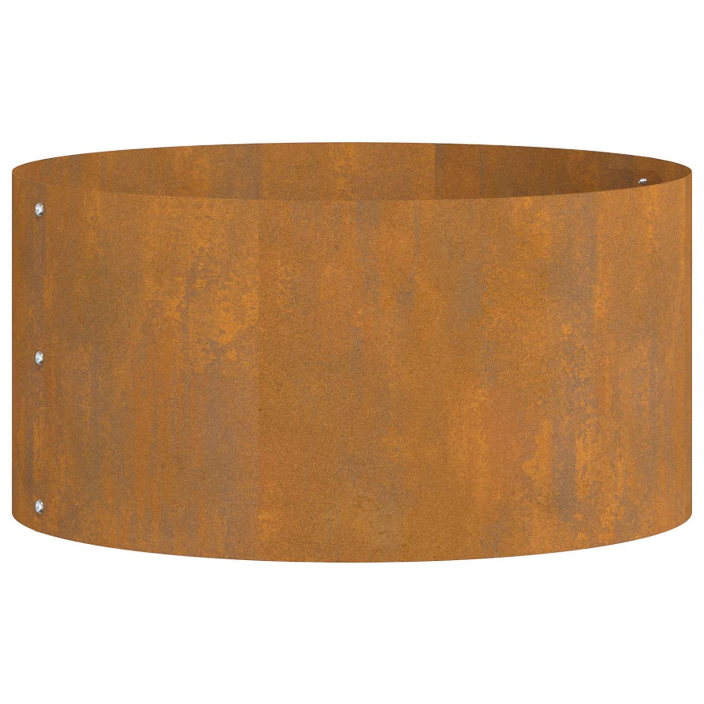 Anello per vaso 5 pcs Marrone 40 x 40 x 20 cm Acciaio CorTen