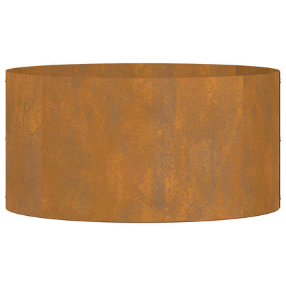 Anello per vaso 5 pcs Marrone 40 x 40 x 20 cm Acciaio CorTen