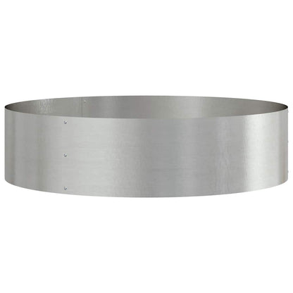 Vasi da giardino 5 pcs Argento 80 x 80 x 20 cm