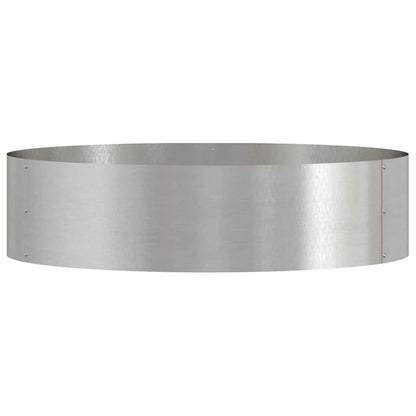 Vasi da giardino 5 pcs Argento 80 x 80 x 20 cm