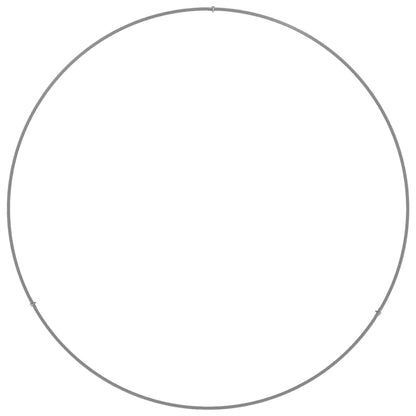Vaso da giardino Argento 80 x 80 x 20 cm Acciaio zincato