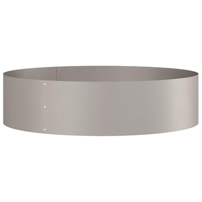 Anello per vaso Marrone 80 x 80 x 20 cm Acciaio CorTen