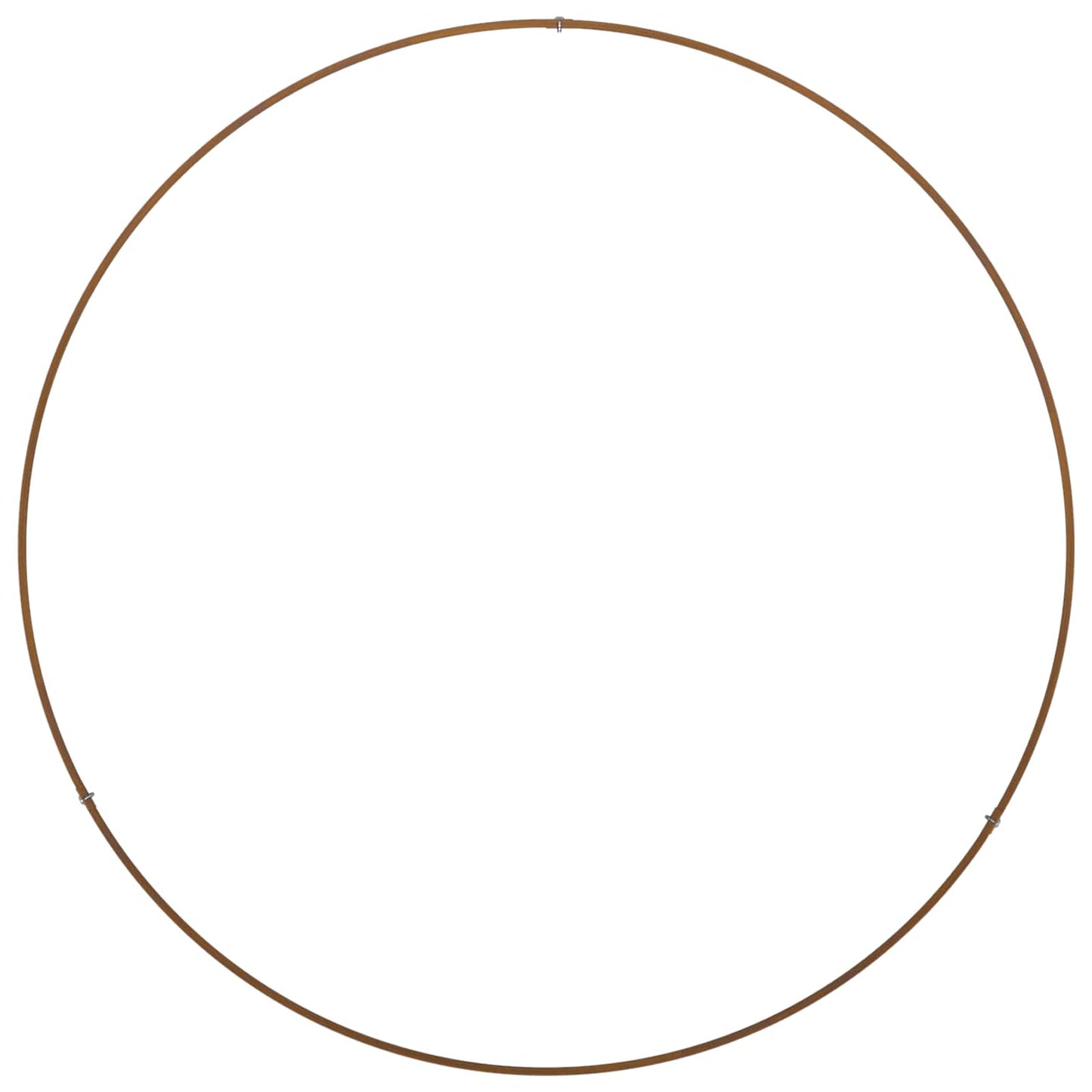 Anello per vaso Marrone 80 x 80 x 20 cm Acciaio CorTen