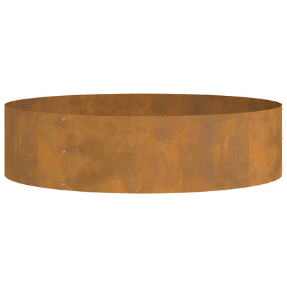 Anello per vaso 5 pcs Marrone 80 x 80 x 20 cm Acciaio CorTen