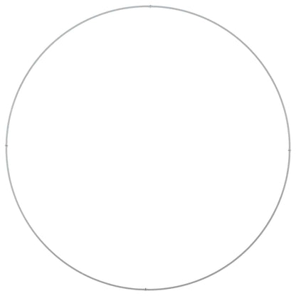 Vaso da giardino Argento 120 x 120 x 20 cm Acciaio zincato