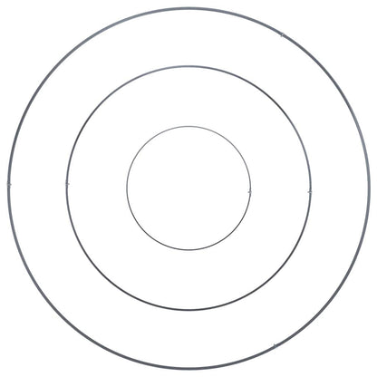 Vaso da giardino Antracite 90 x 90 x 20 cm Acciaio