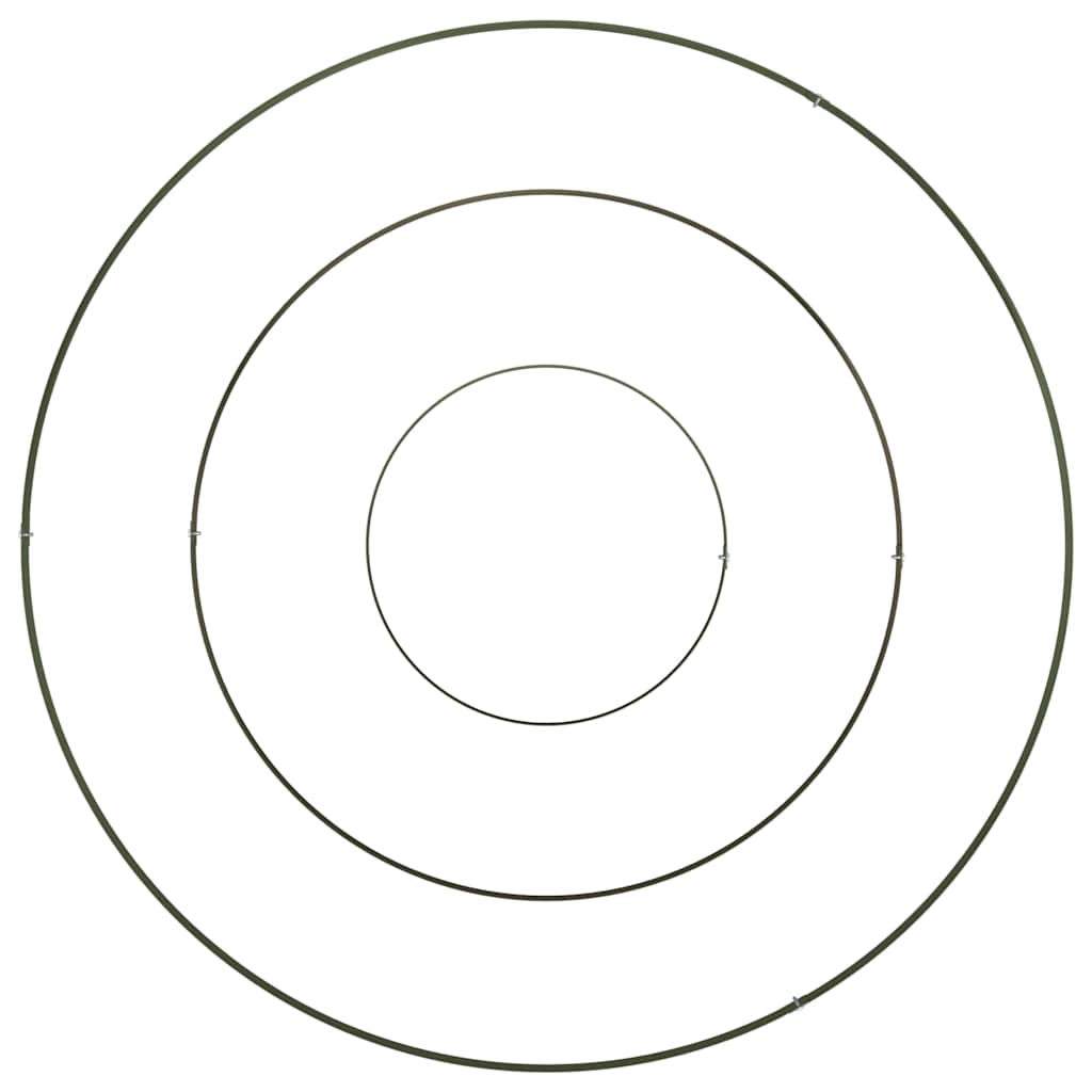 Vaso da giardino Oliver verde 90 x 90 x 20 cm Acciaio