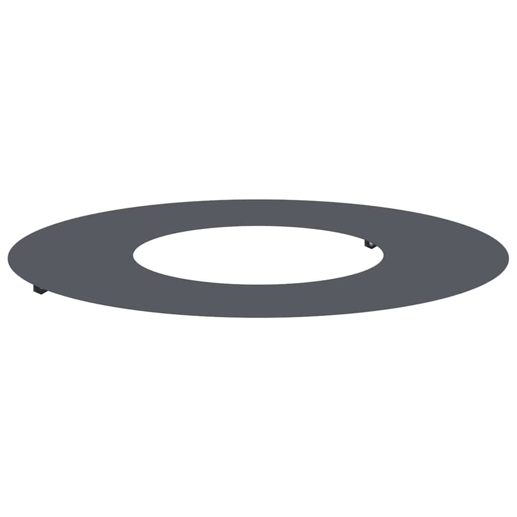 Anello piatto per albero Antracite Ø30 / 60 cm Acciaio