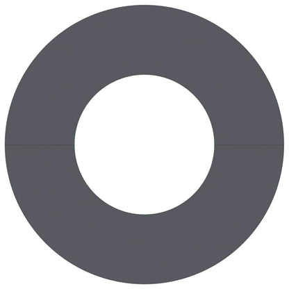 Anello piatto per albero Antracite Ø30 / 60 cm Acciaio