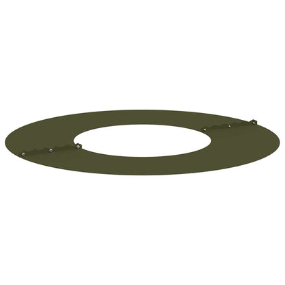 Anello piatto per albero Oliver verde Ø30 / 60 cm Acciaio