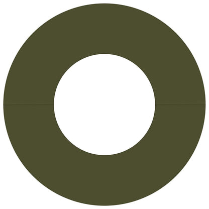Anelli di Albero Piatto 5 pcs Oliver verde Ø30 / 60 cm Acciaio