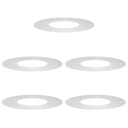 Anelli di Albero Piatto 5 pcs Argento Ø30 / 60 cm Acciaio zincato