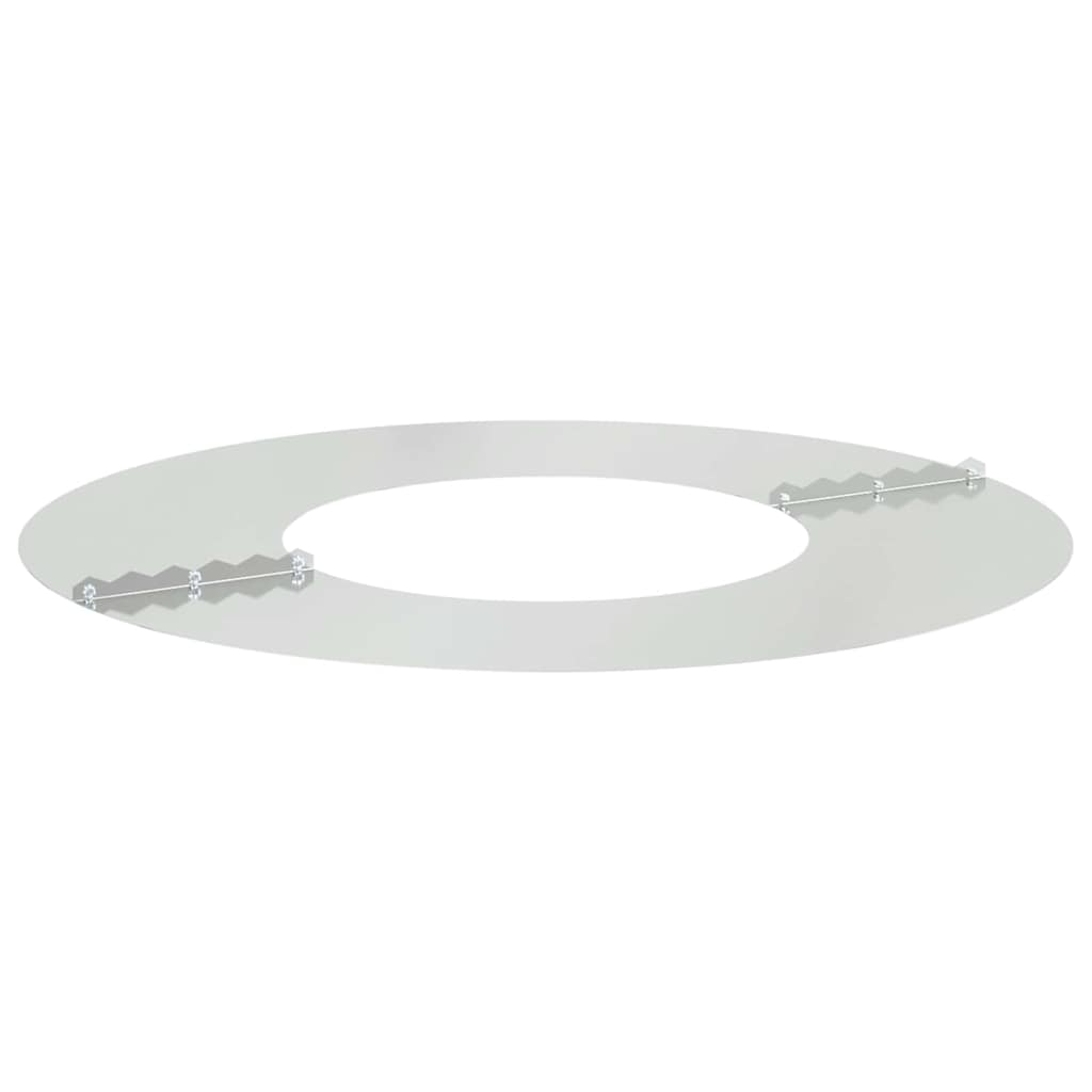 Anelli di Albero Piatto 5 pcs Argento Ø30 / 60 cm Acciaio zincato
