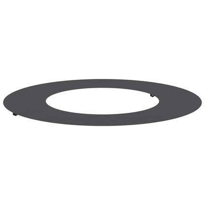 Anello piatto per albero Nero Ø40 / 70 cm Acciaio