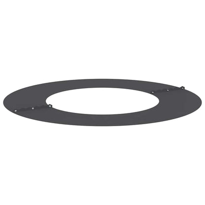 Anello piatto per albero Nero Ø40 / 70 cm Acciaio
