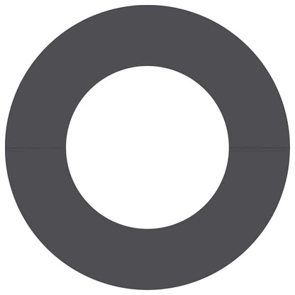 Anello piatto per albero Nero Ø40 / 70 cm Acciaio