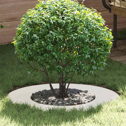 Anello piatto per albero Bianco Ø40 / 70 cm Acciaio