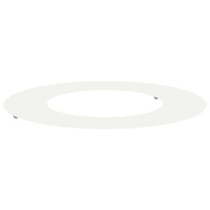 Anello piatto per albero Bianco Ø40 / 70 cm Acciaio