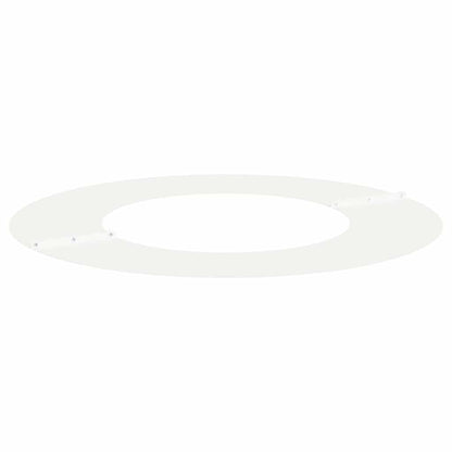 Anello piatto per albero Bianco Ø40 / 70 cm Acciaio