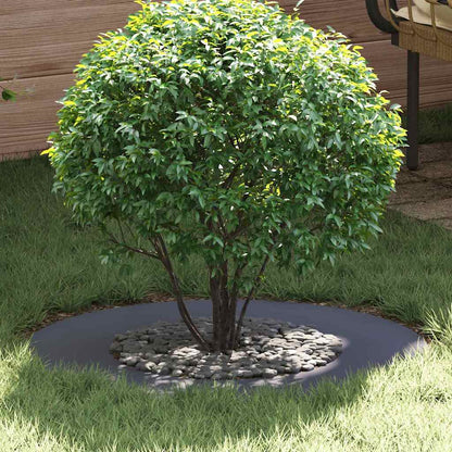 Anelli di Albero Piatto 5 pcs Antracite Ø40 / 70 cm Acciaio