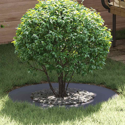 Anelli di Albero Piatto 5 pcs Antracite Ø40 / 70 cm Acciaio