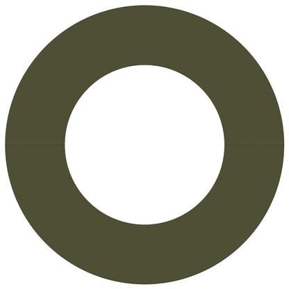 Anello piatto per albero Oliver verde Ø40 / 70 cm Acciaio