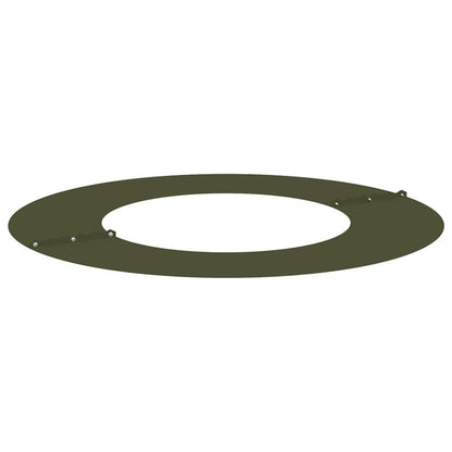 Anelli di Albero Piatto 5 pcs Oliver verde Ø40 / 70 cm Acciaio