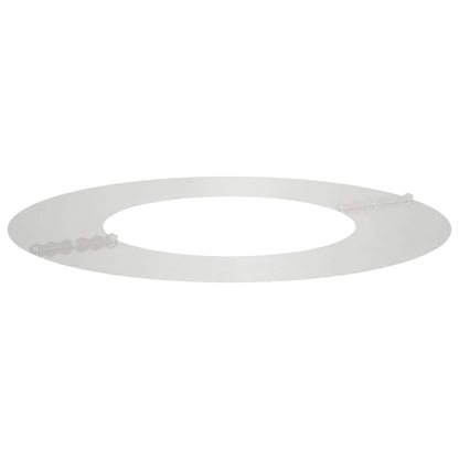 Anelli di Albero Piatto 5 pcs Argento Ø40 / 70 cm