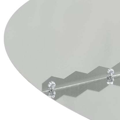Anelli di Albero Piatto 5 pcs Argento Ø40 / 70 cm Acciaio zincato