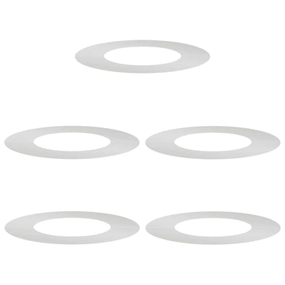 Anelli di Albero Piatto 5 pcs Argento Ø40 / 70 cm Acciaio zincato