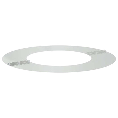 Anelli di Albero Piatto 5 pcs Argento Ø40 / 70 cm Acciaio zincato