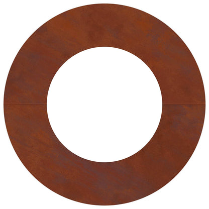 adatto per Anelli d'Albero Piatto 5 pcs Marrone Ø40 / 70 cm | homemem39