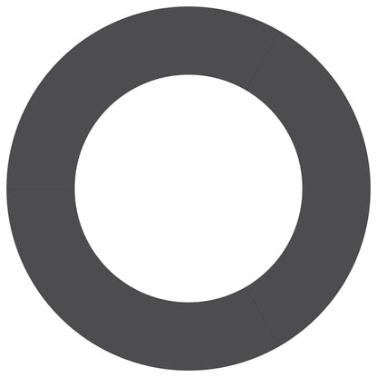 Anelli di Albero Piatto 5 pcs Nero Ø50 / 80 cm Acciaio