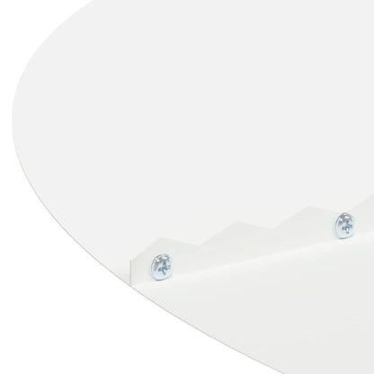 Anello piatto per albero Bianco Ø50 / 80 cm Acciaio