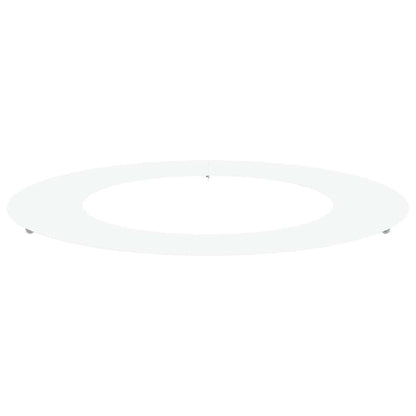 Anello piatto per albero Bianco Ø50 / 80 cm Acciaio