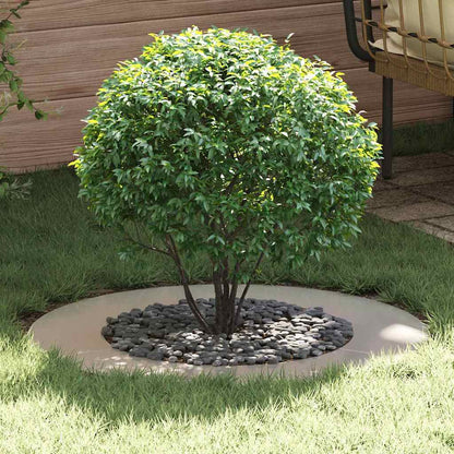 Anello piatto per albero Argento Ø50 / 80 cm Acciaio inossidabile