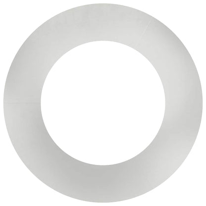 Anello piatto per albero Argento Ø50 / 80 cm Acciaio inossidabile