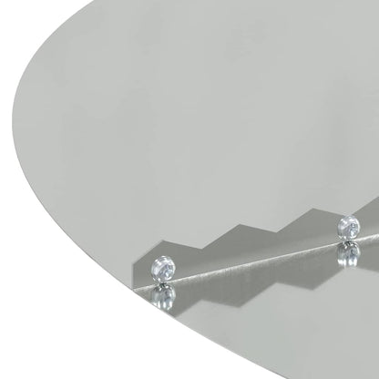 Anelli di Albero Piatto 5 pcs Argento Ø50 / 80 cm Acciaio zincato