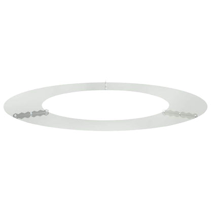 Anelli di Albero Piatto 5 pcs Argento Ø50 / 80 cm Acciaio zincato