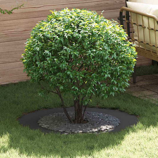 Anello piatto per albero Nero Ø60 / 90 cm Acciaio