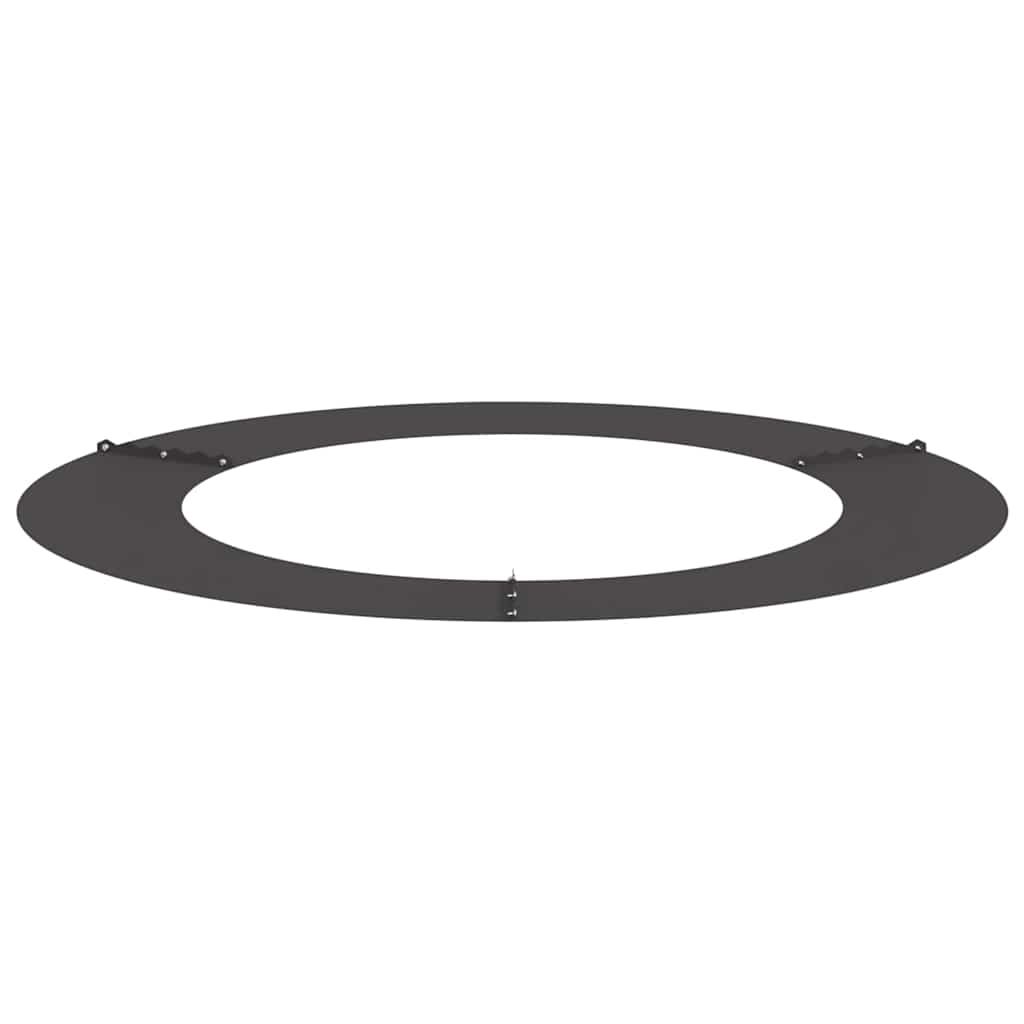 Anello piatto per albero Nero Ø60 / 90 cm Acciaio