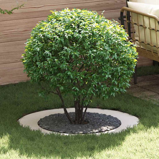 Anello piatto per albero Bianco Ø60 / 90 cm Acciaio