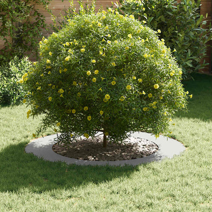 Anello piatto per albero Bianco Ø60 / 90 cm Acciaio