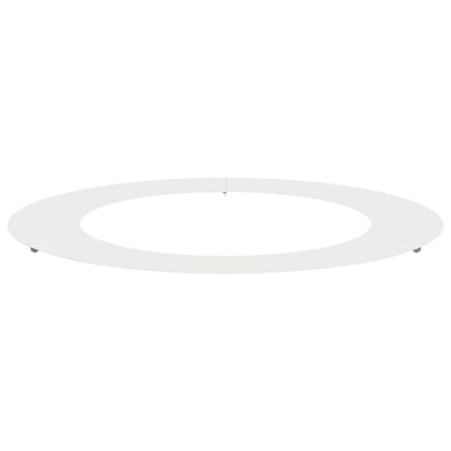 Anello piatto per albero Bianco Ø60 / 90 cm Acciaio