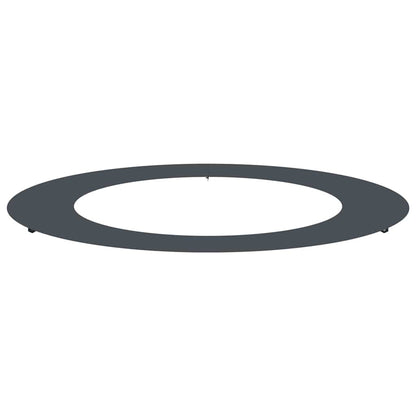 Anello piatto per albero Antracite Ø60 / 90 cm Acciaio