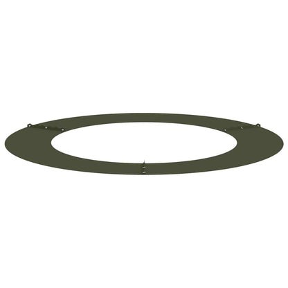 Anello piatto per albero Oliver verde Ø60 / 90 cm Acciaio