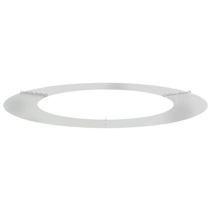 Anelli di Albero Piatto 5 pcs Argento Ø30 / 60 cm Acciaio zincato