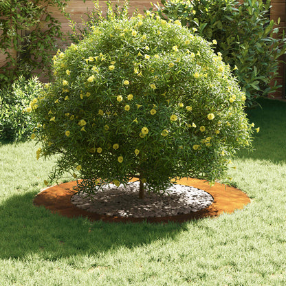 adatto per Anello d'Albero Piatto Marrone Ø60 / 90 cm