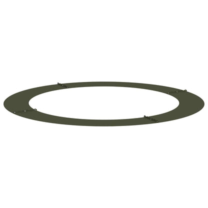 Anelli di Albero Piatto 5 pcs Oliver verde Ø90 / 120 cm Acciaio