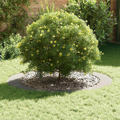 Anello piatto per albero Argento Ø90 / 120 cm